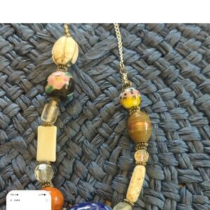 Elegant Multicolor Beaded Necklace